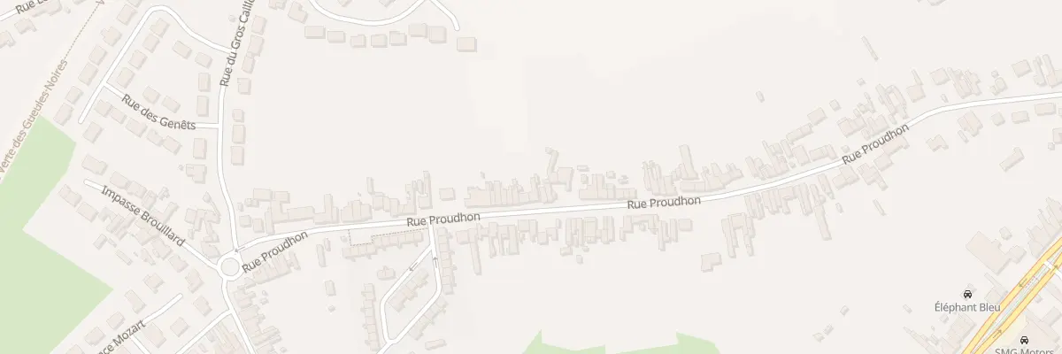 Plan du 182 Rue Proudhon à Bruay-sur-l’Escaut