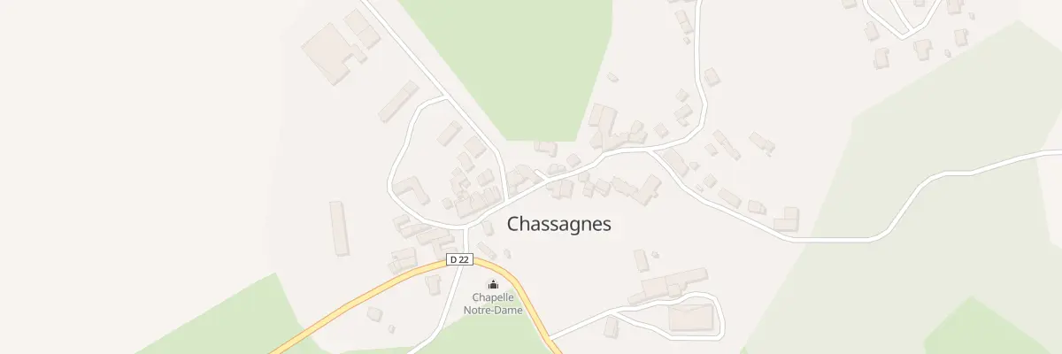 Plan du 5018 Le Bourg à Chassagnes