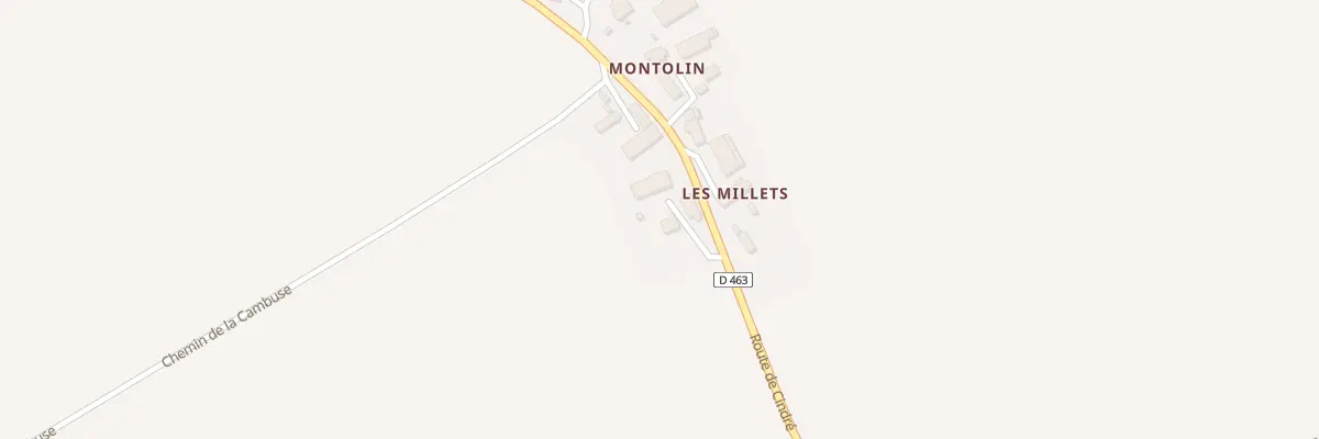 Plan du 4 Village Montolin à Treteau