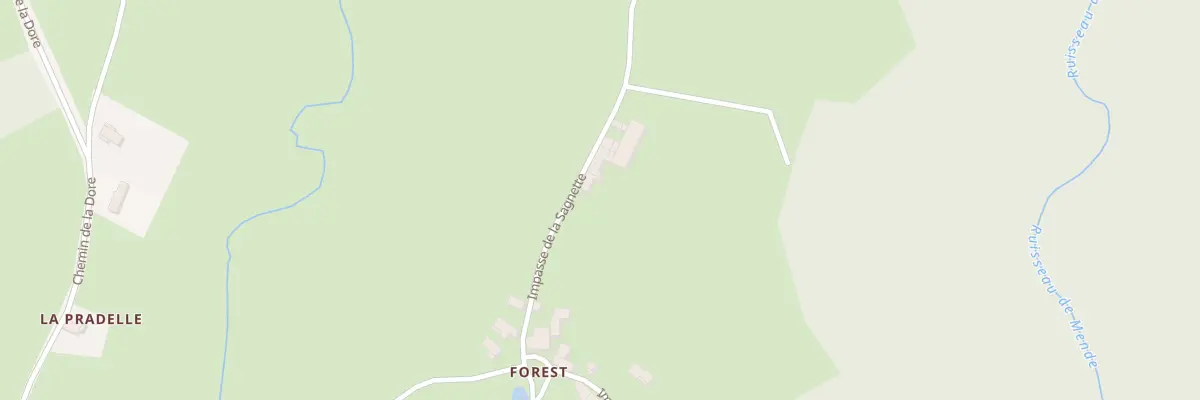 Plan du 5093 Forest à Domaize