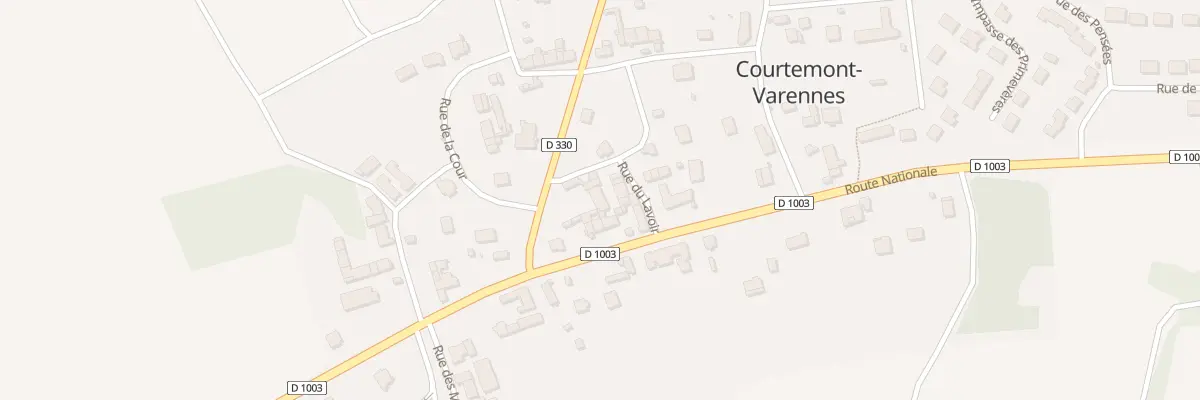 Plan du 6 Rle de la Fontaine Bonnard à Courtemont-Varennes