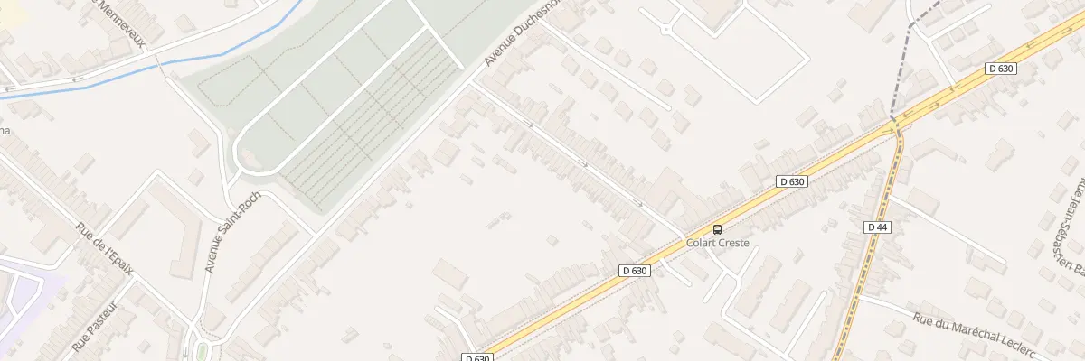 Plan du 45 Rue Colart Creste à Valenciennes
