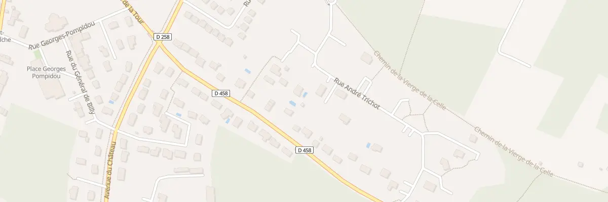 Plan du 505 Rue de la Tour à Saint-Georges-sur-Baulche