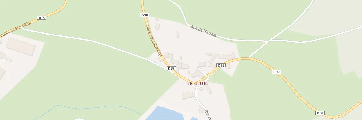 Plan du 5093 Le Cluel à Échandelys