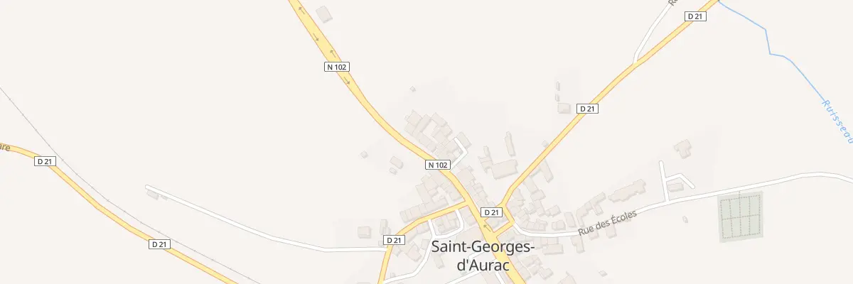 Plan du 24 Rte d’Auvergne à Saint-Georges-d’Aurac