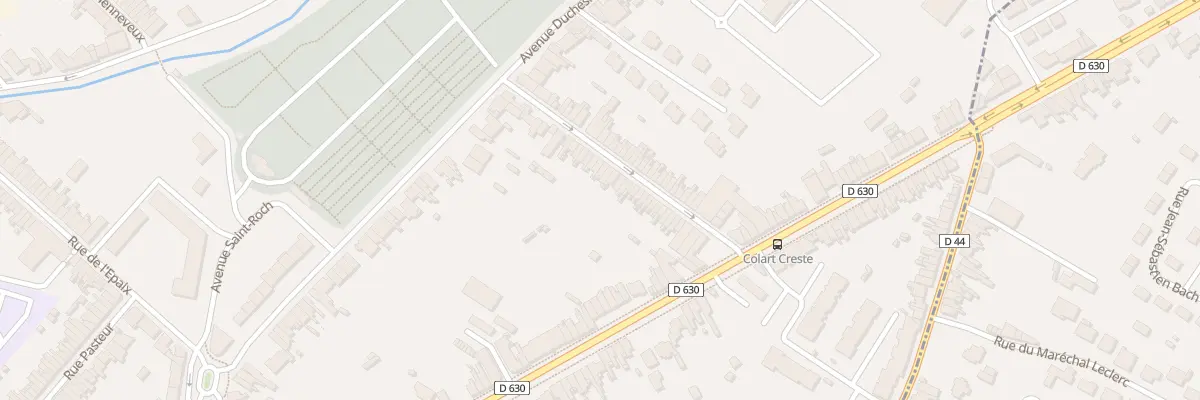 Plan du 39 Rue Colart Creste à Valenciennes