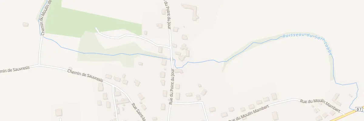 Plan du 12 Rue du Point du Jour à Molinchart