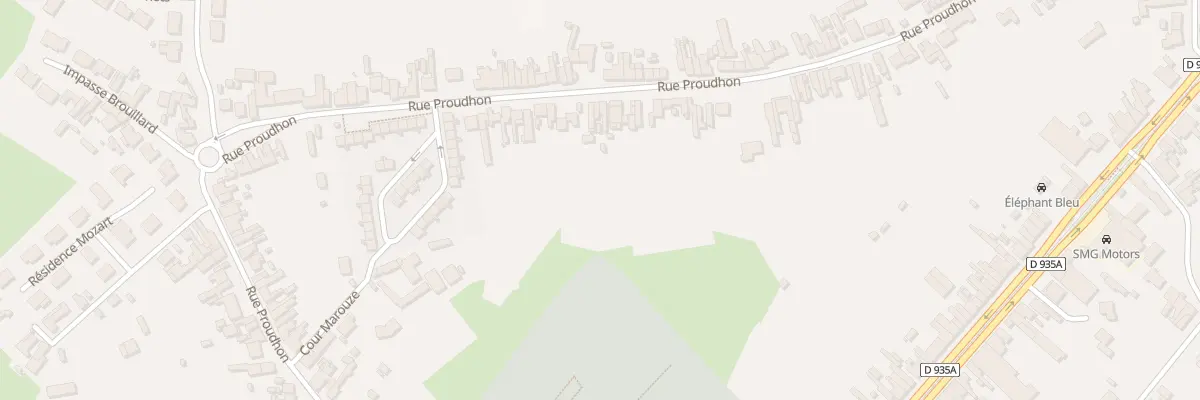 Plan du 187 Rue Proudhon à Bruay-sur-l’Escaut