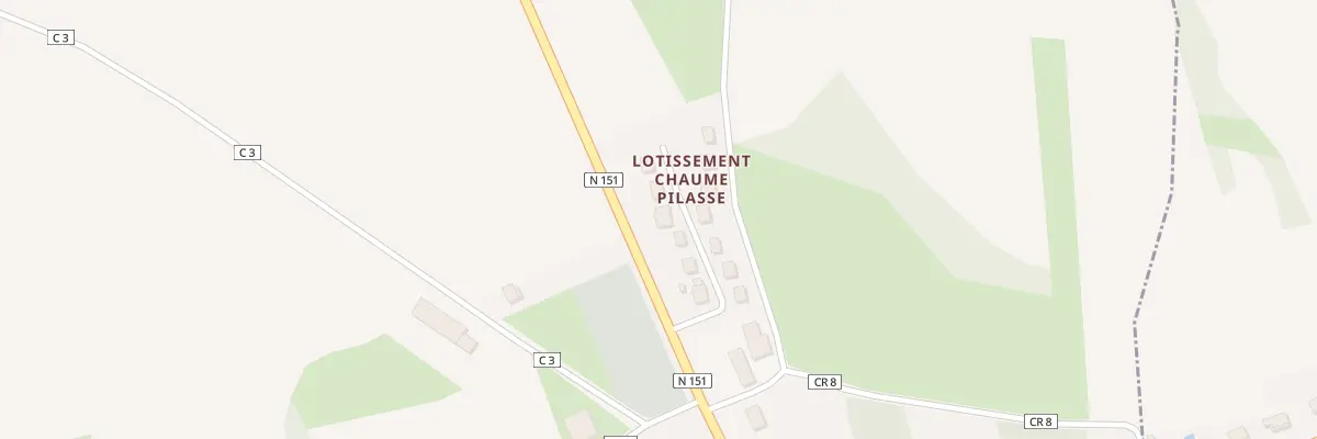 Plan du 7 Rue de la Chaume Pilasse à Coulanges-sur-Yonne