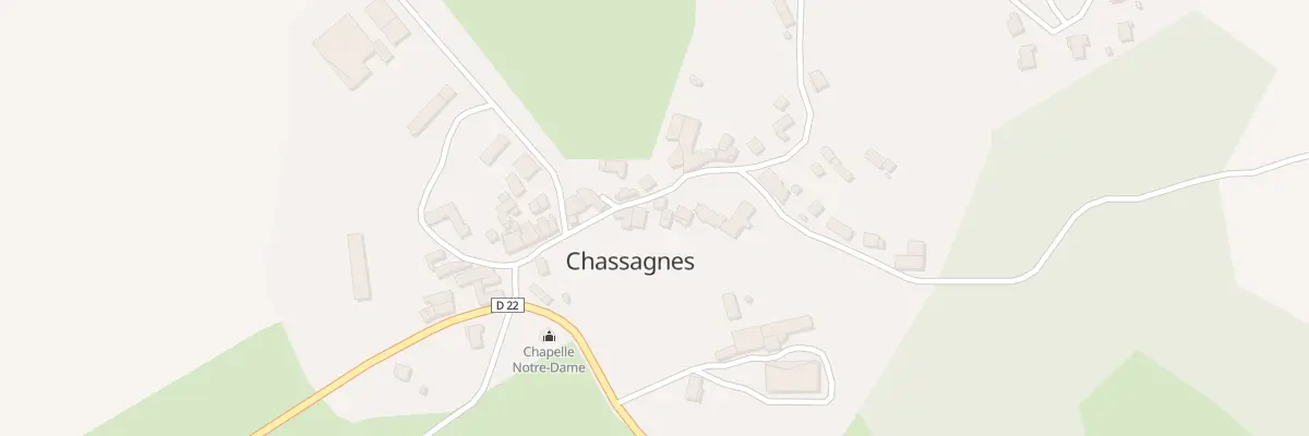Plan du 5034 Le Bourg à Chassagnes