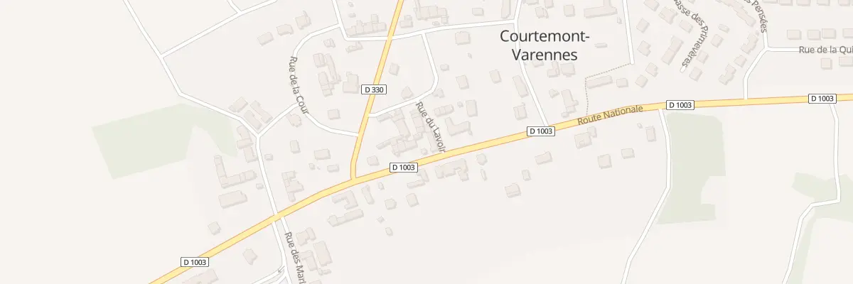 Plan du 17 Rte Nationale Numero 3 à Courtemont-Varennes