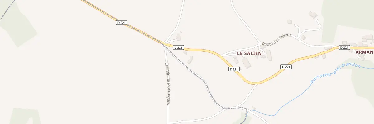 Plan du 70 Rte des MOULINS à Saint-Préjet-Armandon