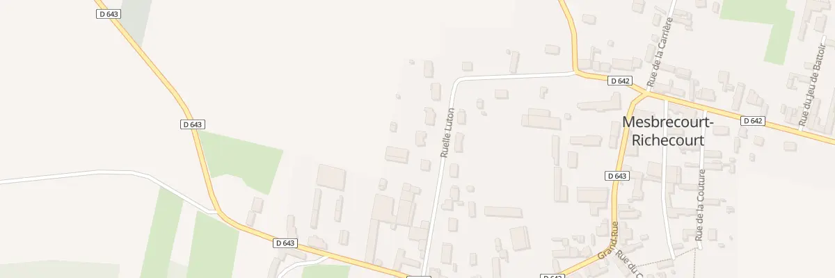 Plan du 11 Rle Luton à Mesbrecourt-Richecourt