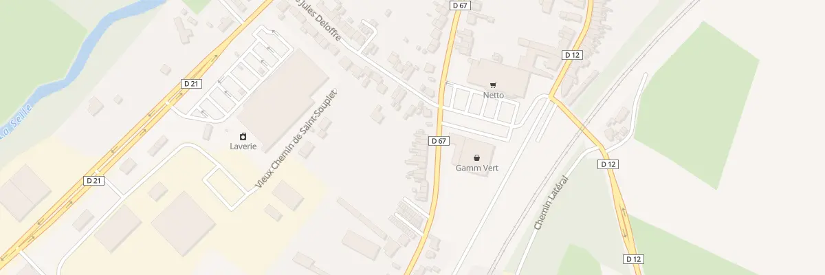 Plan du 42 Rue Faidherbe au Cateau-Cambrésis
