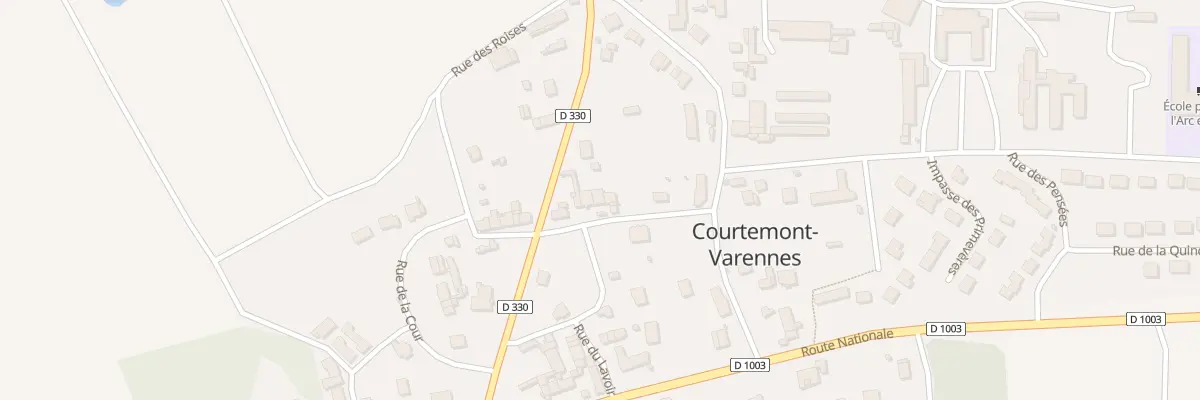 Plan du 5 Rue de la Fontaine Bonnard à Courtemont-Varennes