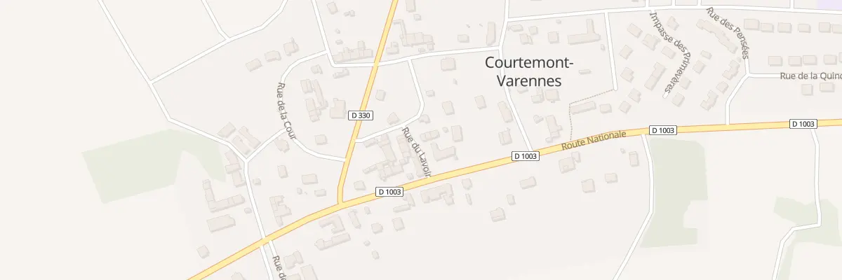 Plan du 4 Rue du Lavoir à Courtemont-Varennes