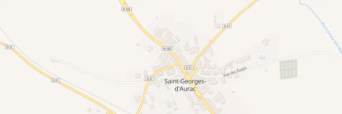 Plan du 6 Rte du Val d’Allier à Saint-Georges-d’Aurac