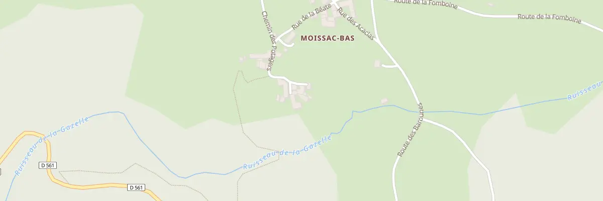 Plan du 5132 Moissac Bas à Saint-Didier-sur-Doulon