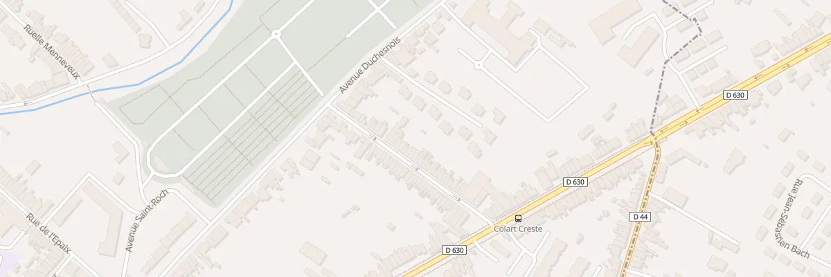 Plan du 40 Rue Colart Creste à Valenciennes