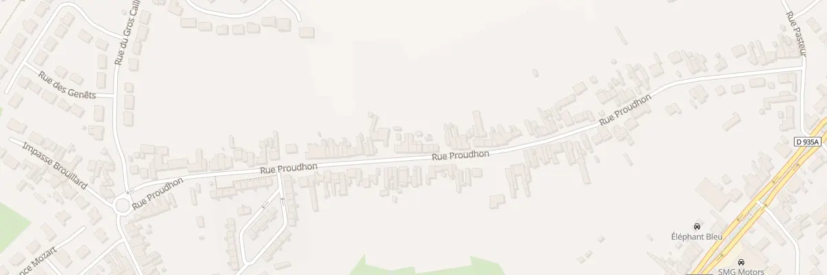 Plan du 196 Rue Proudhon à Bruay-sur-l’Escaut