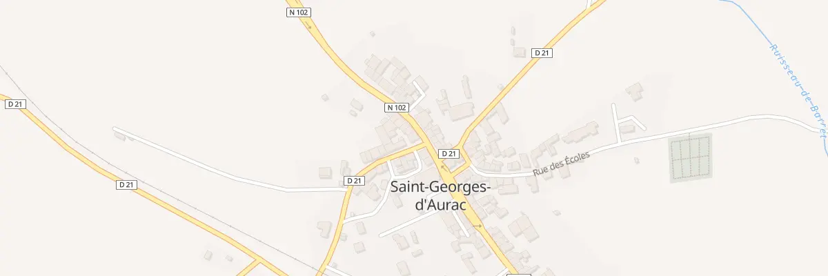 Plan du 2 Rte du Val d’Allier à Saint-Georges-d’Aurac