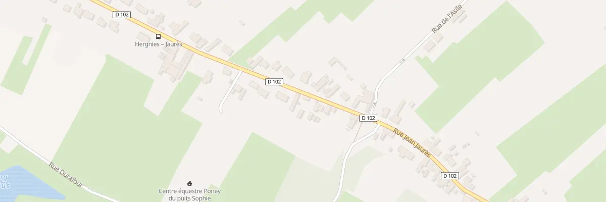 Plan du 142D Rue Jean Jaurès à Hergnies