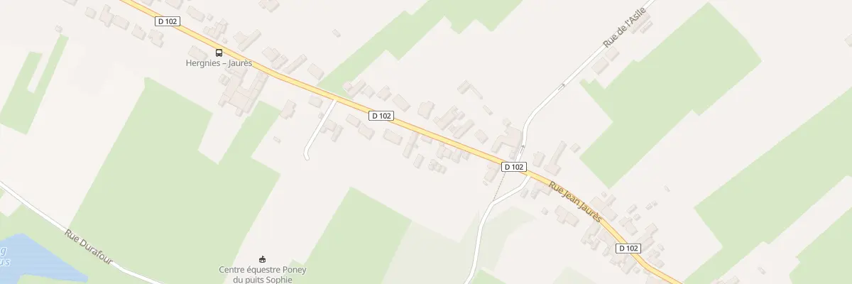 Plan du 142 Rue Jean Jaurès à Hergnies