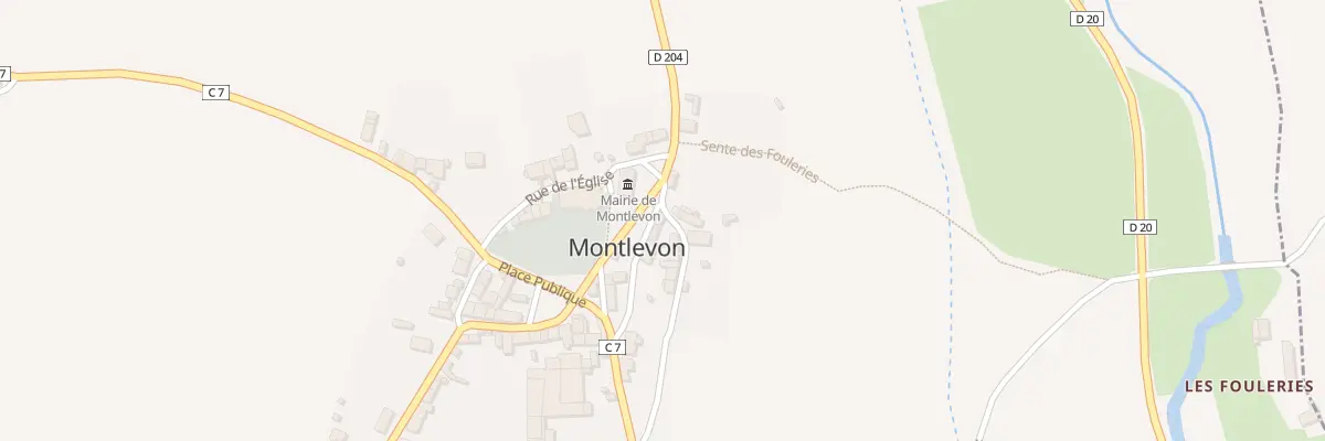 Plan du 1 Che du Bouilleur à Montlevon