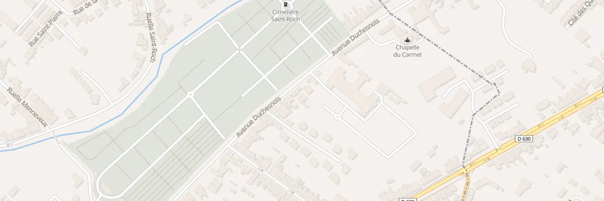 Plan du 98B Av Duchesnois à Valenciennes