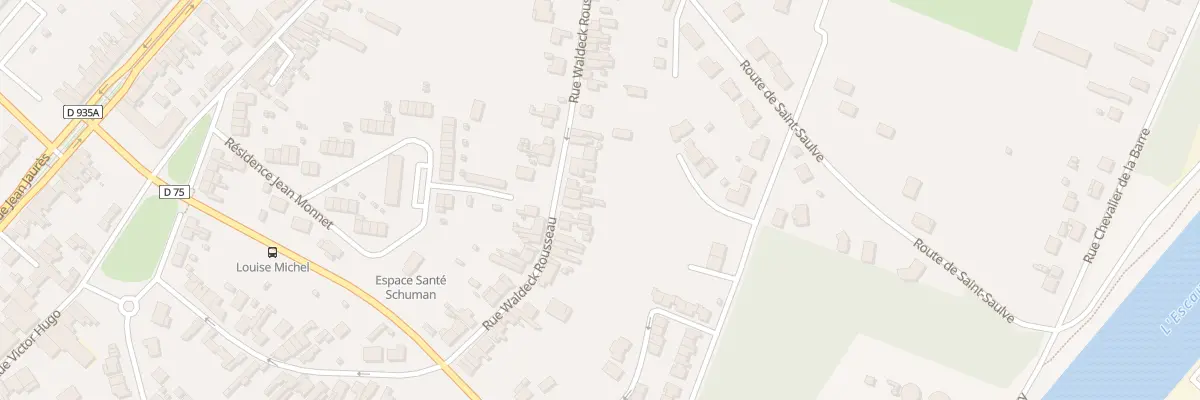 Plan du 46 Rue Waldeck Rousseau à Bruay-sur-l’Escaut