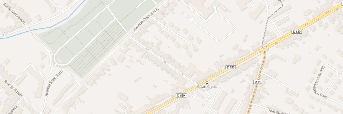Plan du 28 Rue Colart Creste à Valenciennes