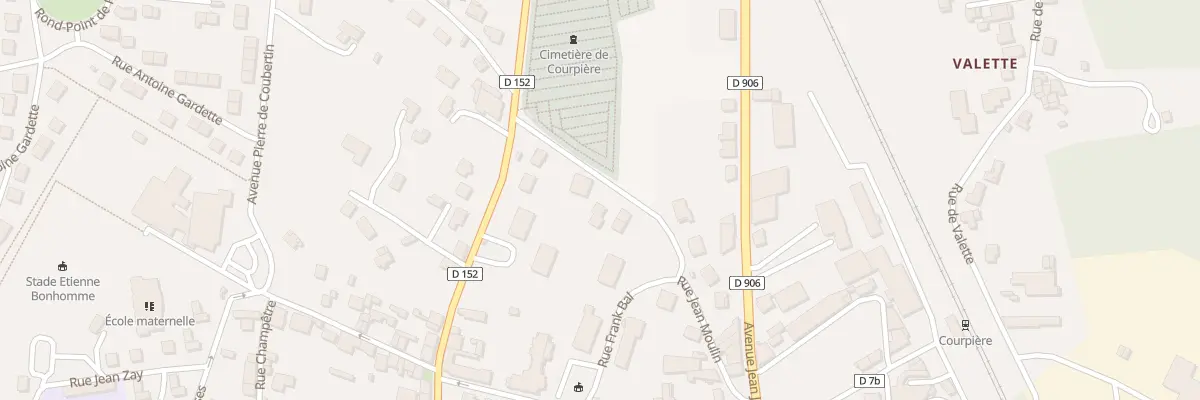Plan du 19 Rue Jean Moulin à Saint-Gervais-sous-Meymont