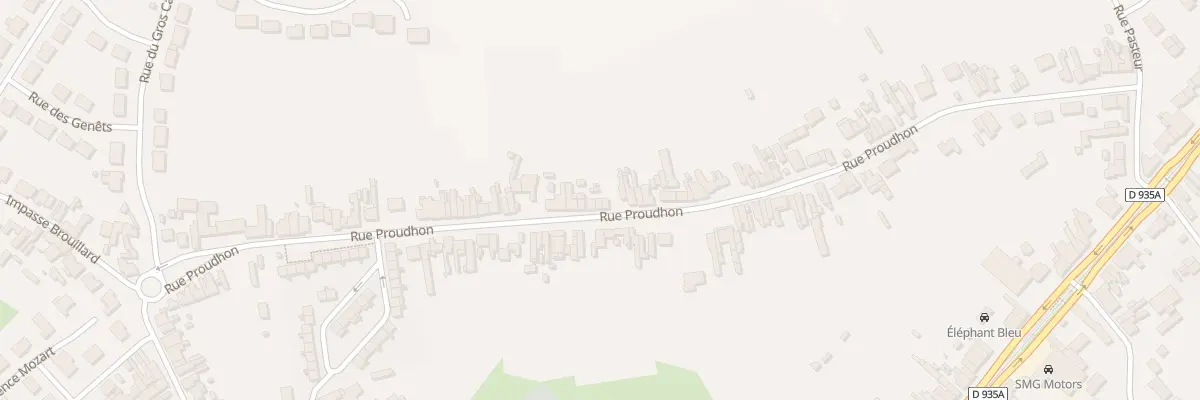 Plan du 202 Rue Proudhon à Bruay-sur-l’Escaut