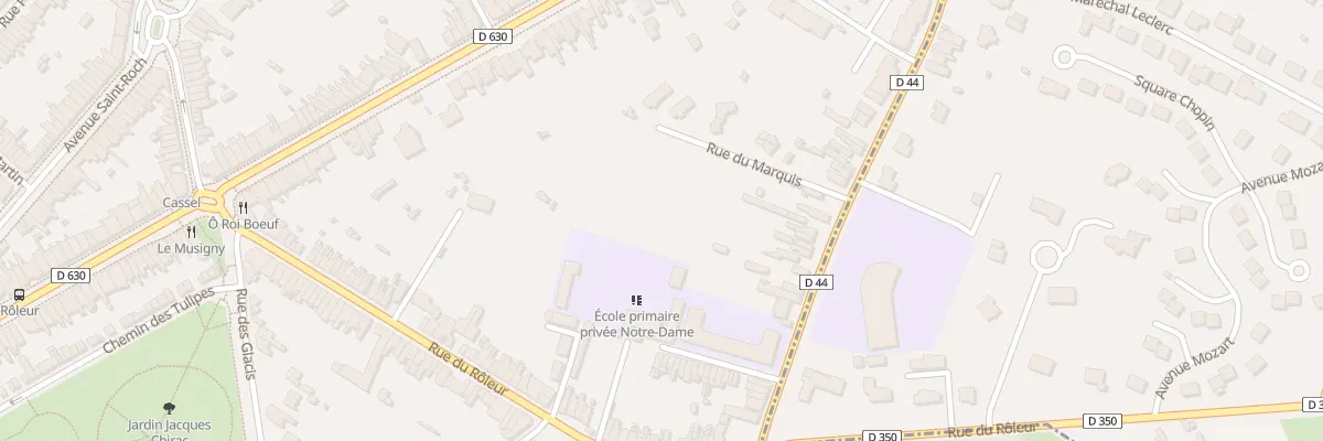 Plan du 25 Rue du Marquis à Valenciennes