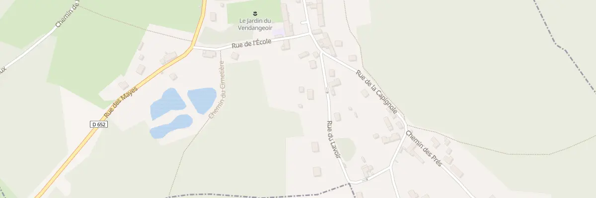 Plan du 2B Rue du Lavoir à Bourguignon-sous-Montbavin