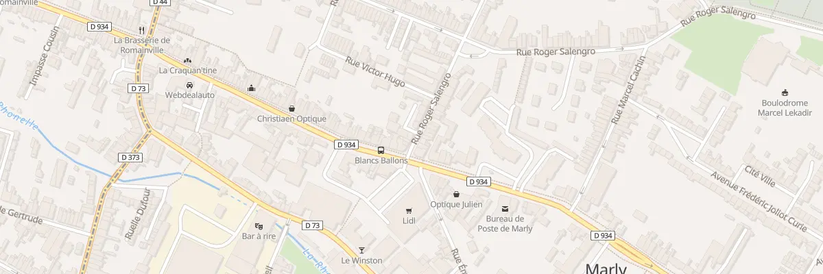 Plan du 5 Rue Roger Salengro à Marly