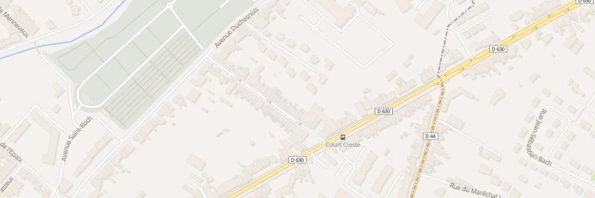 Plan du 16 Rue Colart Creste à Valenciennes