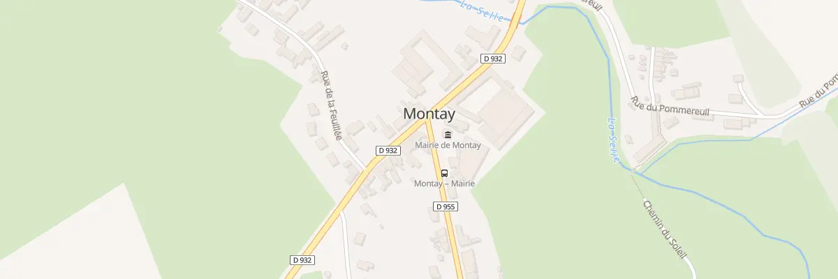 Plan du 18 Chs Brunehaut à Montay