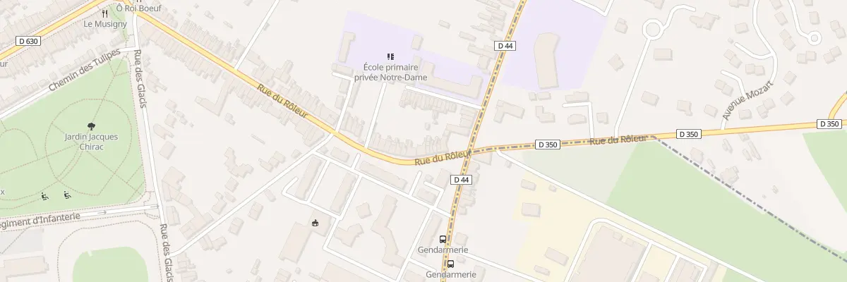 Plan du 107T Rue du Roleur à Valenciennes