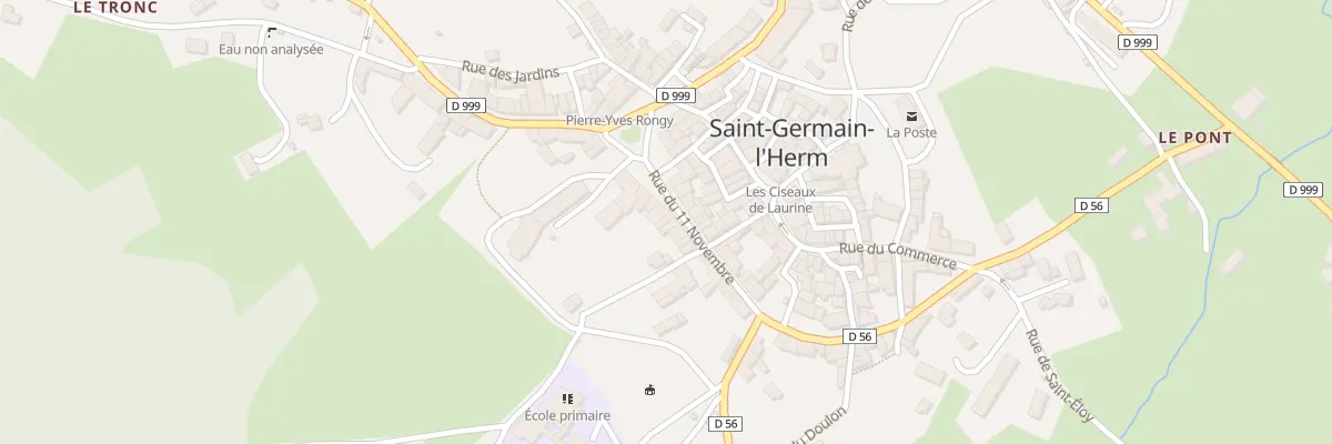 Plan du 5655 Le Bourg à Fayet-Ronaye