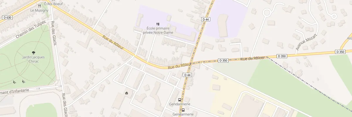 Plan du 111 Rue du Roleur à Valenciennes