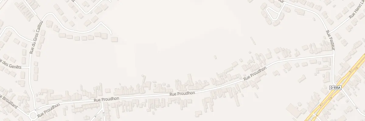 Plan du 222 Rue Proudhon à Bruay-sur-l’Escaut