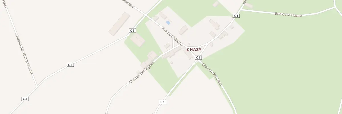 Plan du 9001 Chazy à Moraches