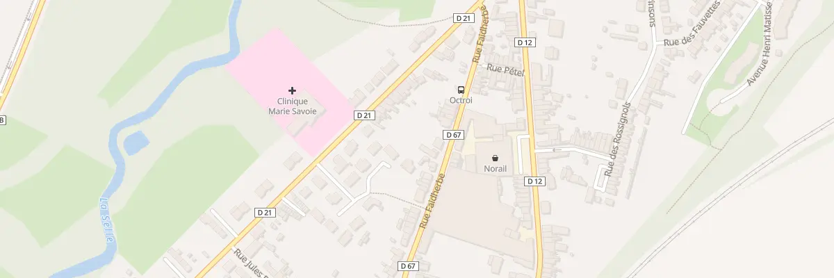 Plan du 27 Av Mal de Lattre de Tassigny au Cateau-Cambrésis