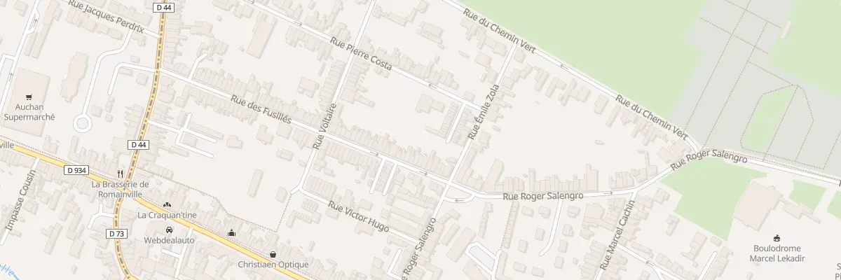 Plan du 85 Rue des Fusillés à Marly