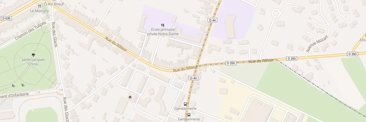 Plan du 113 Rue du Roleur à Valenciennes