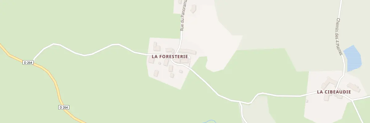 Plan du 5111 La Foresterie à Échandelys