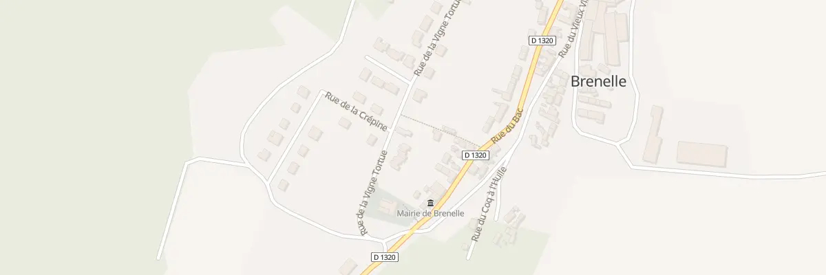 Plan du 8 Rue de la Vigne Tortue à Brenelle