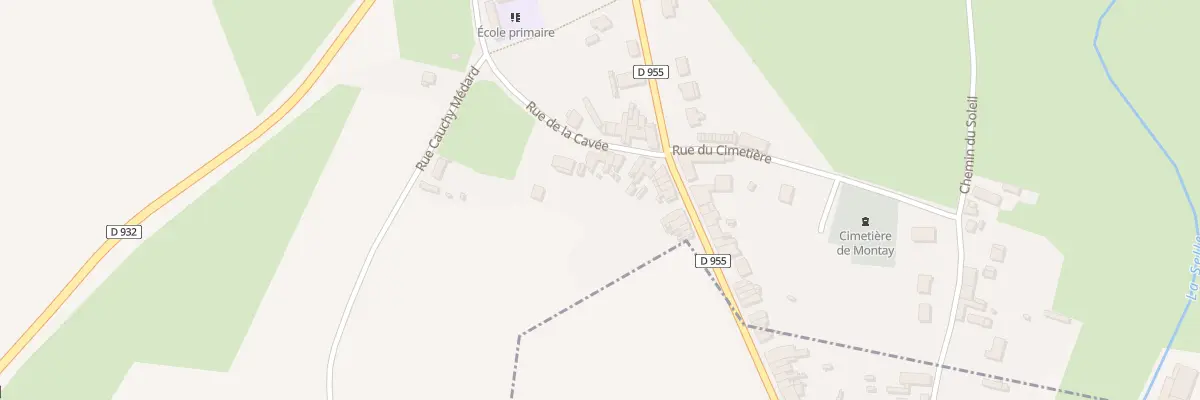 Plan du 5 Rue de la Cavée à Montay