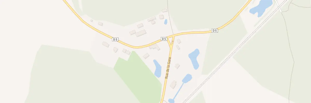 Plan du 2 Rue de la Gare à Royaucourt-et-Chailvet